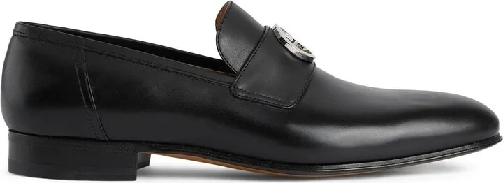 Logo Plaque Loafers