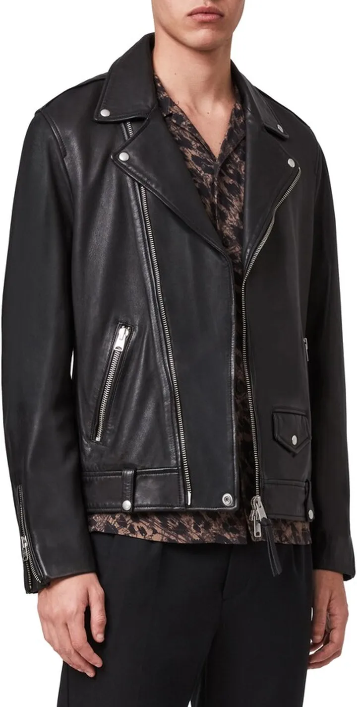Milo Leather Biker Jacket