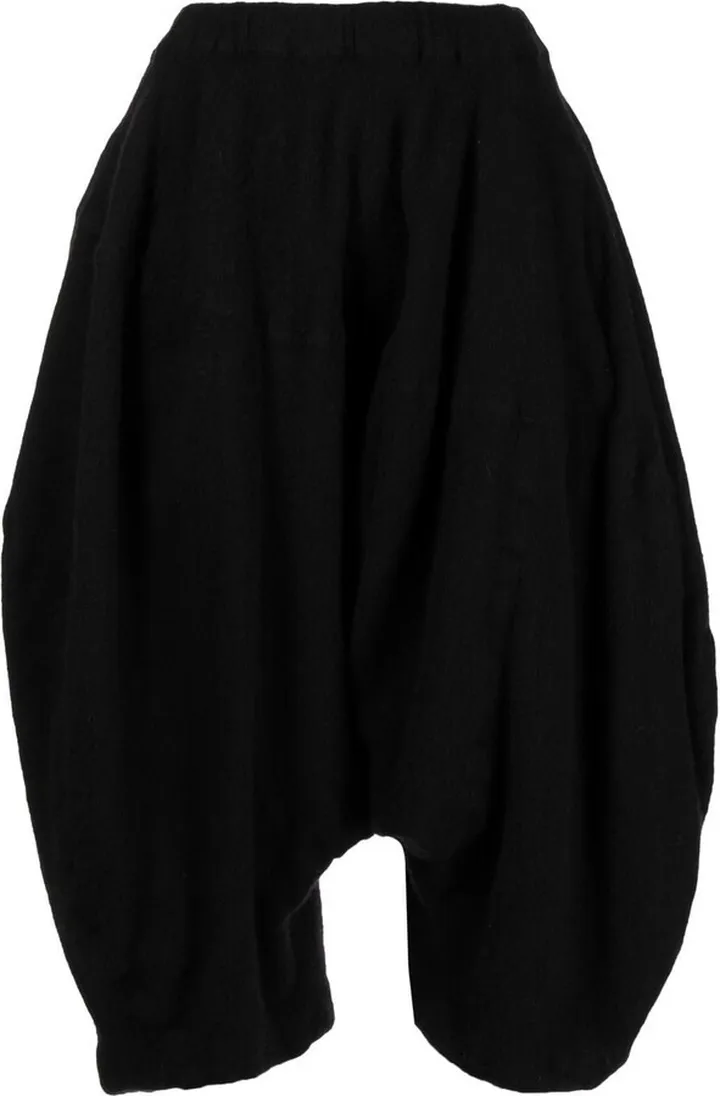 Cropped Wide-Leg Trousers