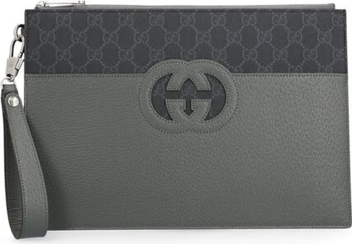 Gucci GG Zipped Clutch Bag