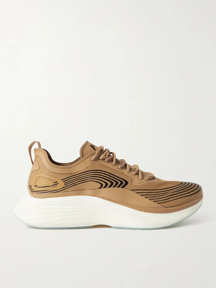 Streamline Rubber-Trimmed Ripstop Sneakers