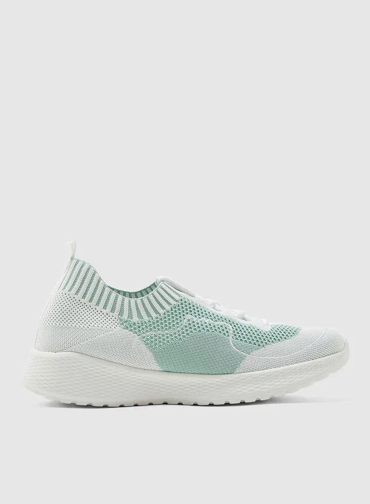 Knitted Colour block Sneaker