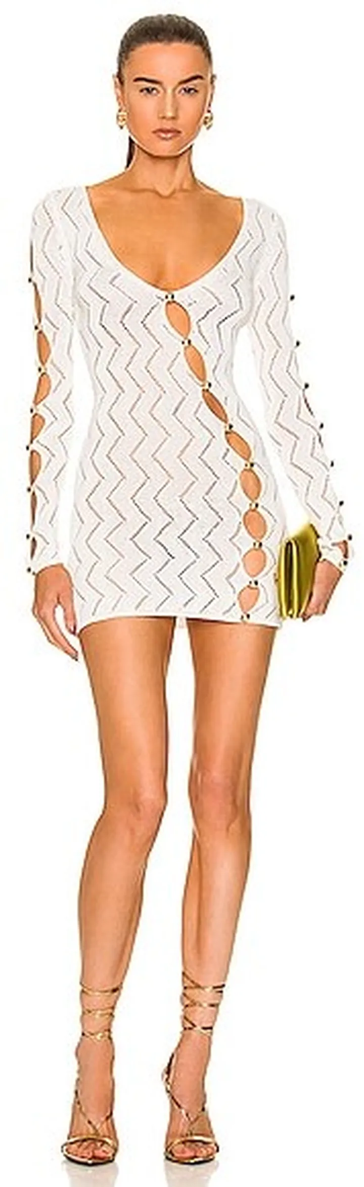 retrofete Peyton Dress in White