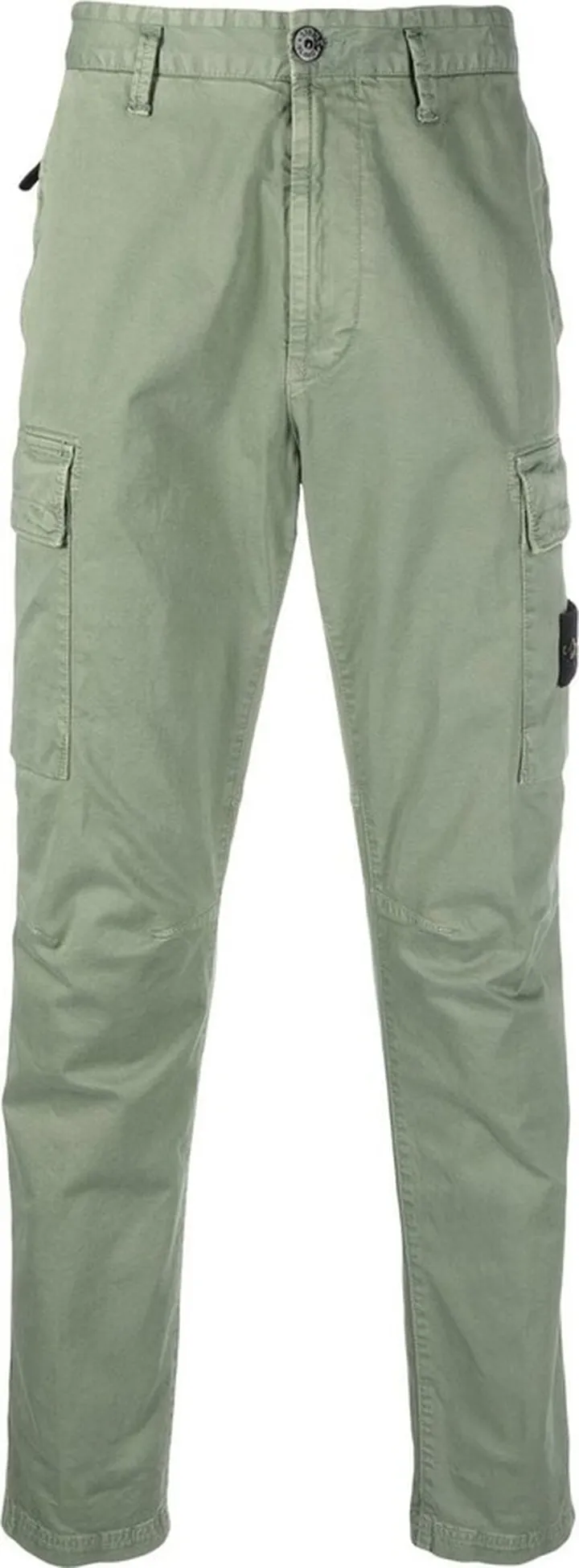 Skinny-Cut Cargo Trousers