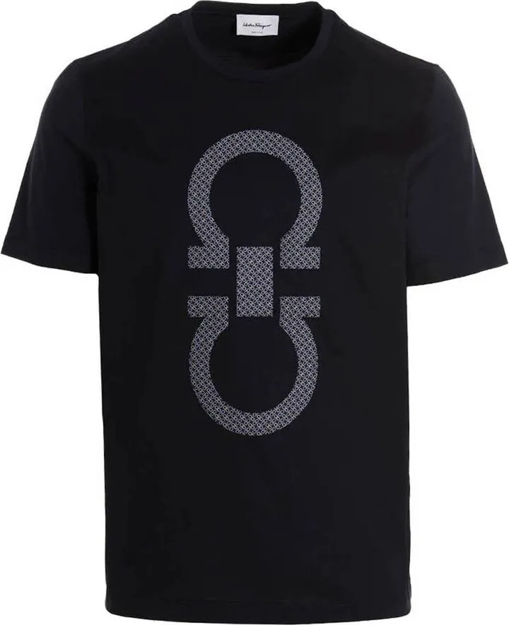 Salvatore Ferragamo Logo-Detailed Crewneck T-Shirt