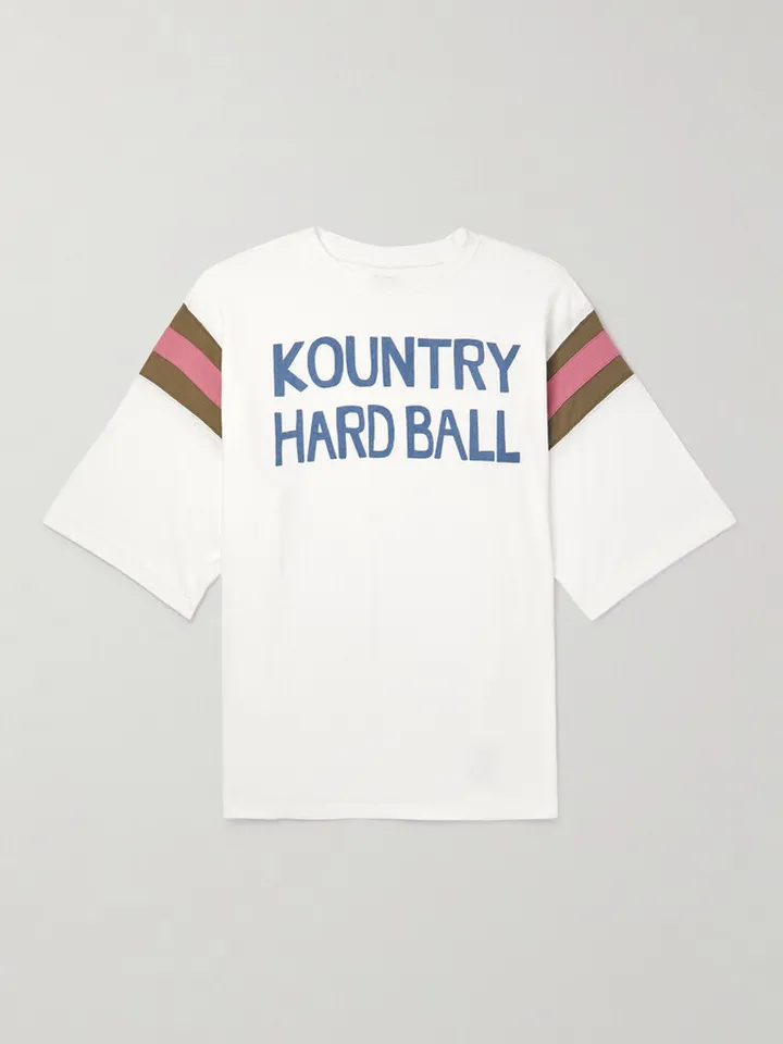 Printed Cotton-Jersey T-Shirt