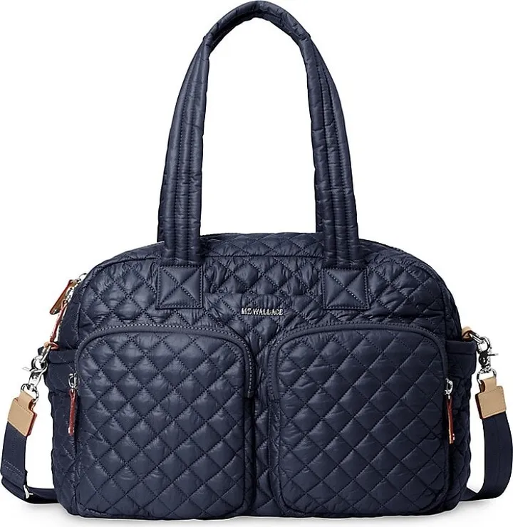 Nik Quilted Nylon Tote Bag
