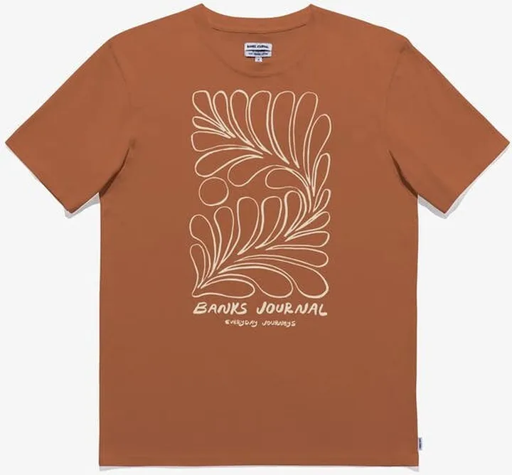 Banks Journal Rowan Standard Tee Shirt - Brown