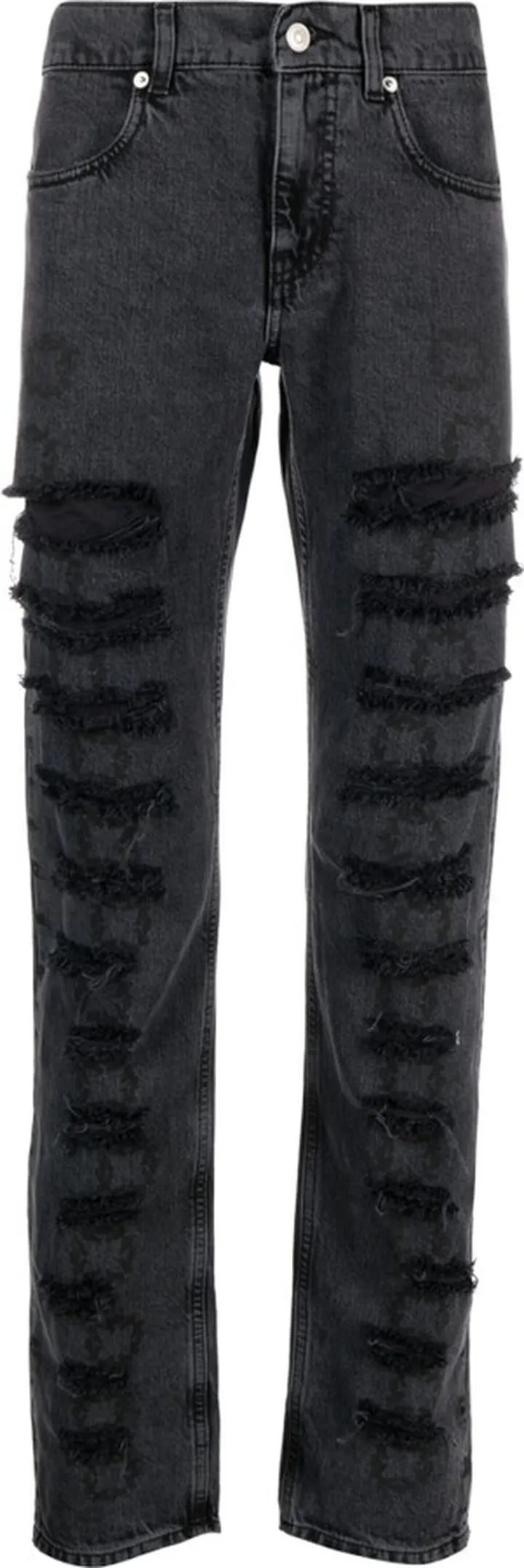 Distressed-Effect Skinny Jeans
