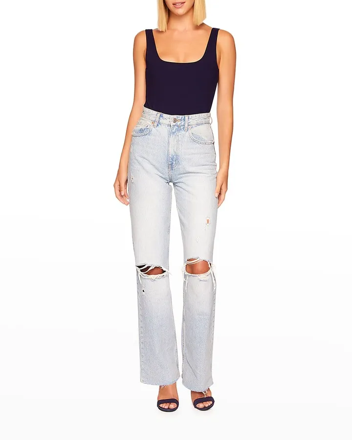 Low-Back Tank Bodysuit