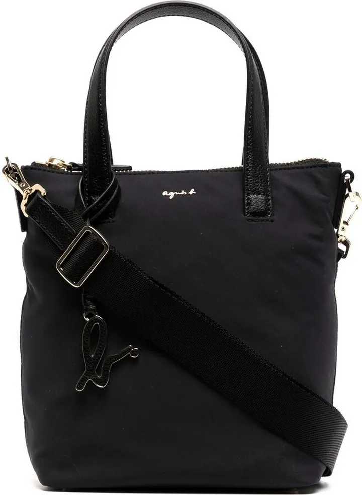 Logo-Plaque Tote Bag