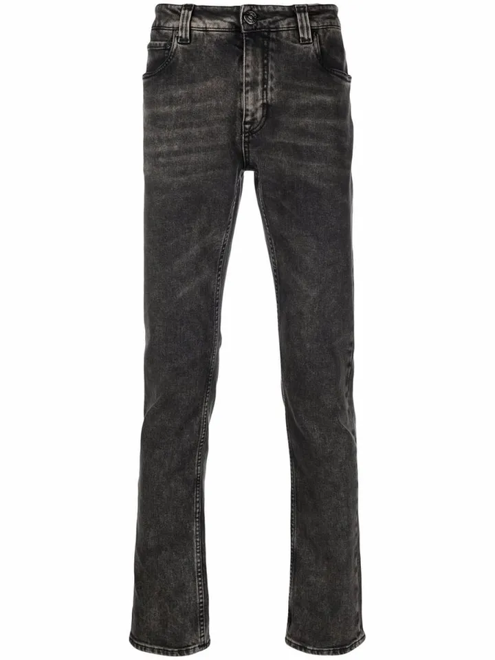 Straight-Leg Skinny Jeans
