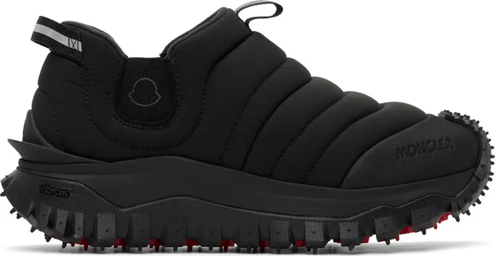 Moncler Black Trailgrip Après Sneakers