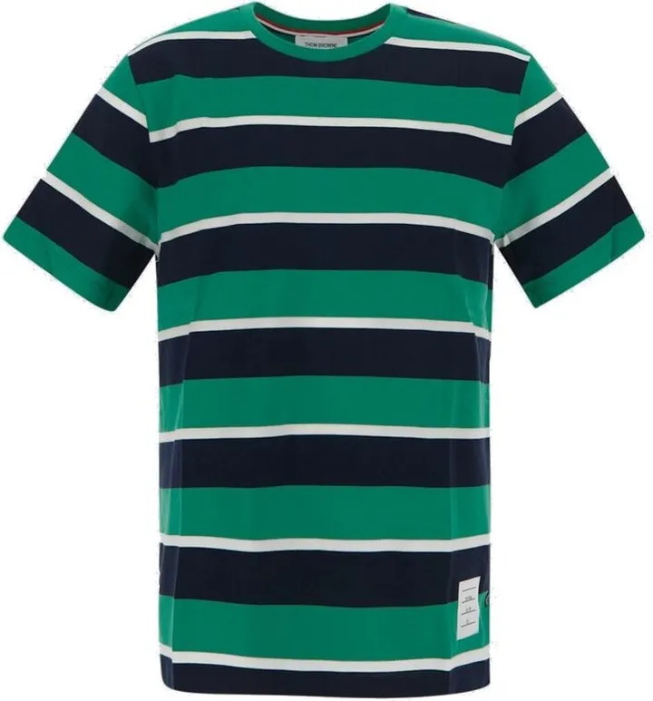 Thom Browne Striped Crewneck T-Shirt