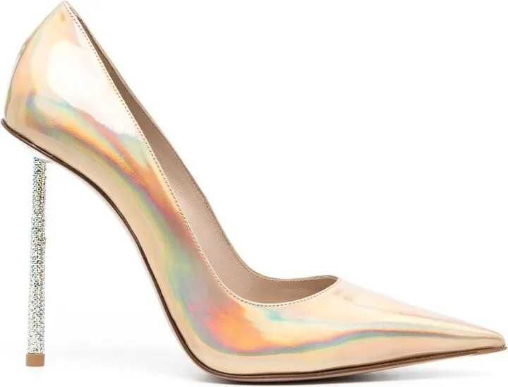 Bella 120mm metallic pumps