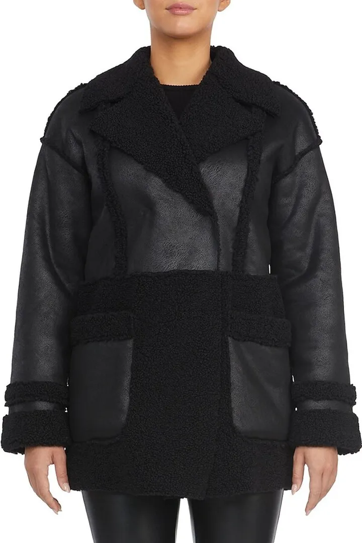 Raymonde Faux Shearling Coat