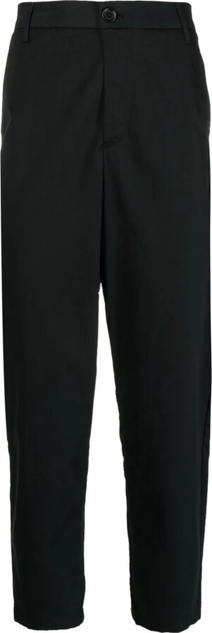 Mid-Rise Tapered Trousers