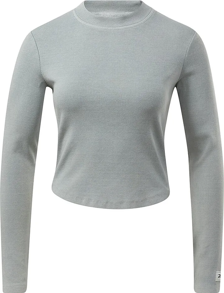 Reebok Classics Natural Dye Ribbed Long Sleeve Wrap Shirt