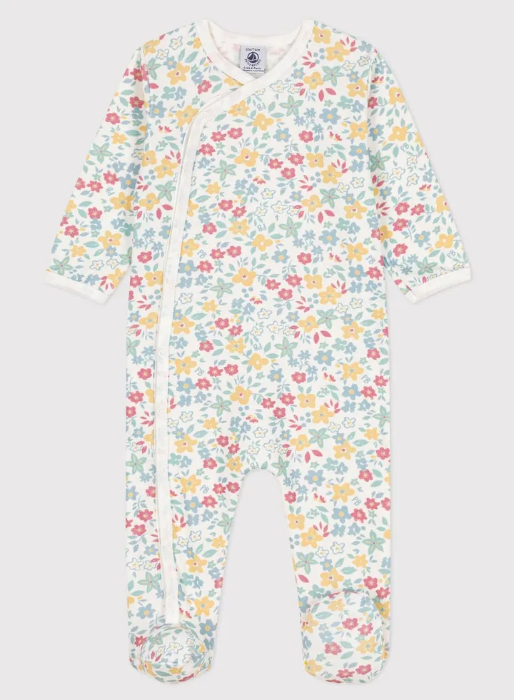 Infant Floral Print Onesies