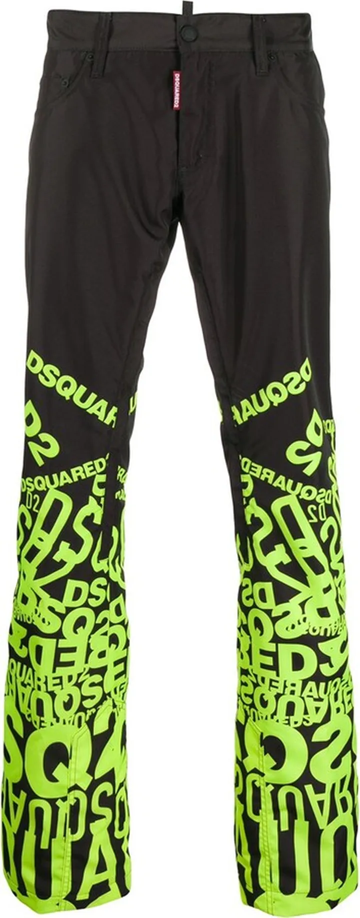Logo-Print Wide-Leg Trousers