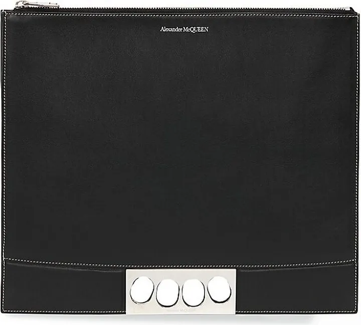 Leather Zip Pouch
