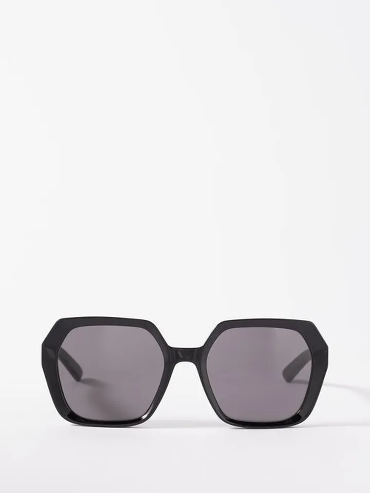 Diormidnight S2f Hexagon Acetate Sunglasses