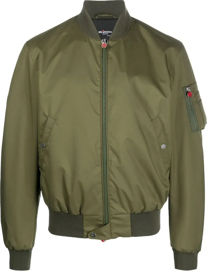 Zip-Up Bomber Jacket