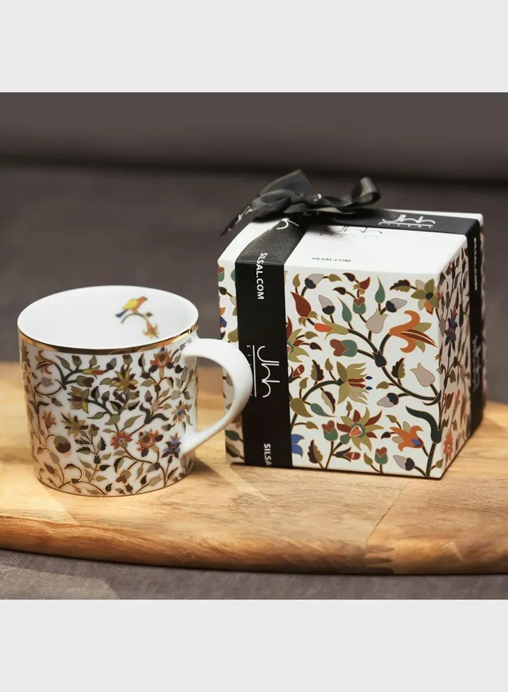 Floral Majestic Mug With Gift Box