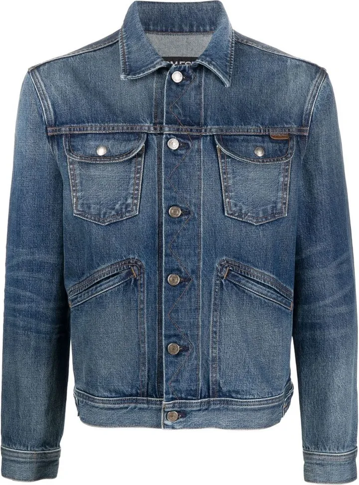 Chest-Pocket Denim Jacket