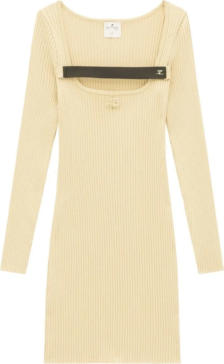 Racer Rib Knit Dress