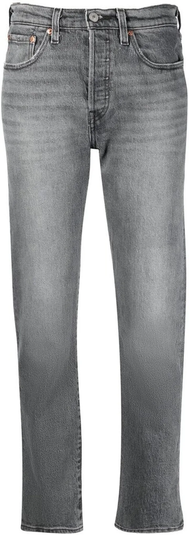 Mid-Rise Slim-Cut Jeans