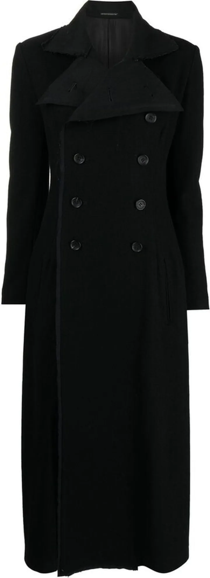 Double-Breasted Long Coat
