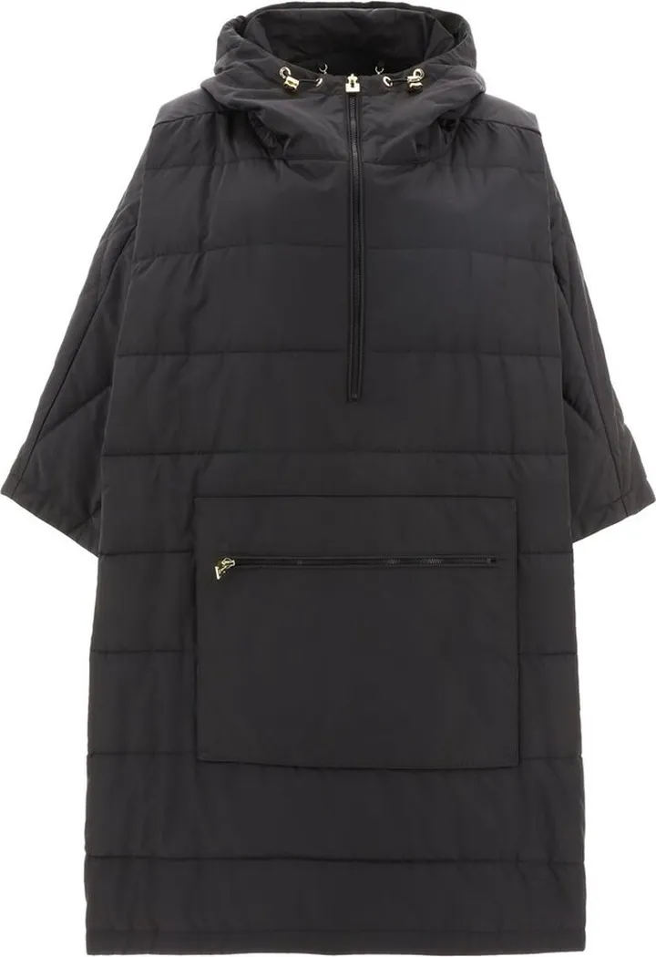 Elisabetta Franchi Maxi-Pocket Padded Cape