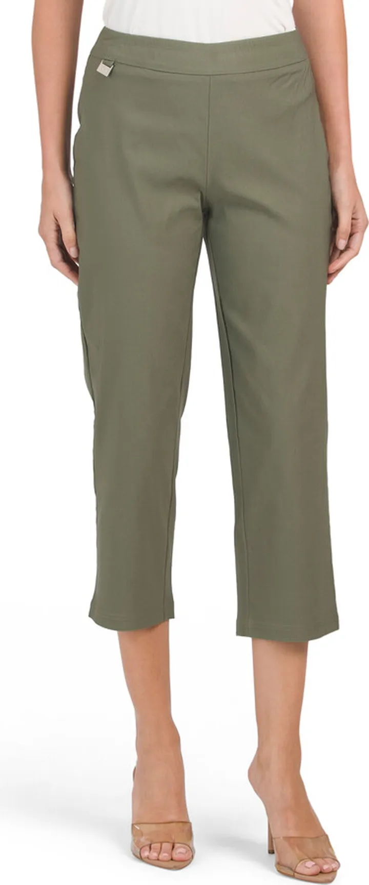 Straight Let Capri Pants