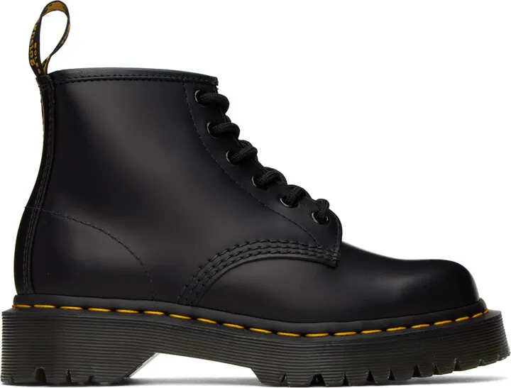 Dr. Martens Black 101 Bex Ankle Boots