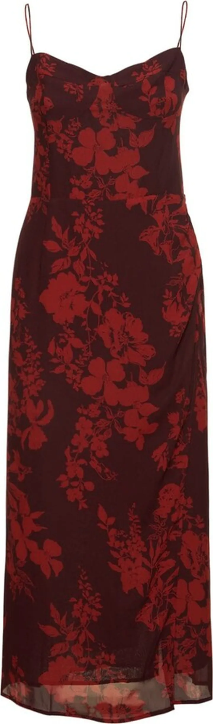 Kourtney printed midi dress