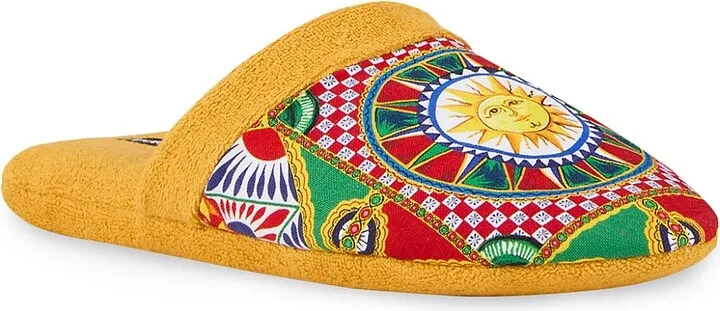 Carretto Siciliano Terry Slippers