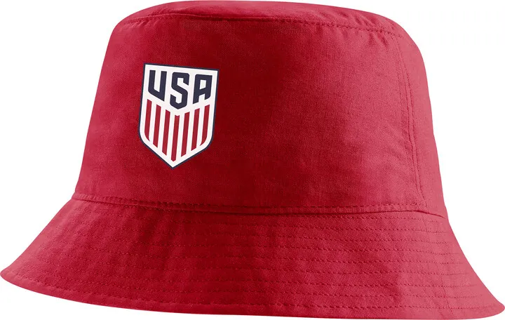 Nike Unisex USMNT Bucket Hat in Red