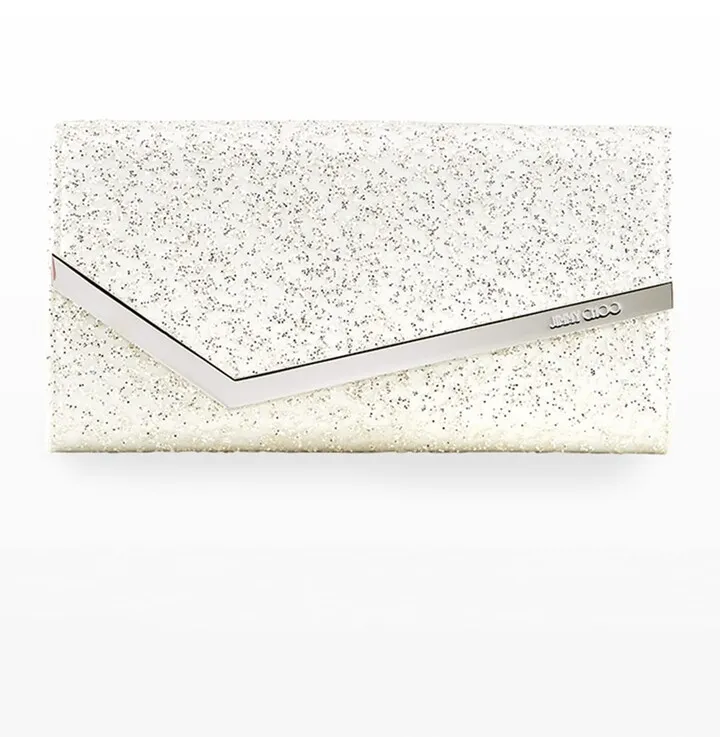 Emmie Glitter Clutch Bag