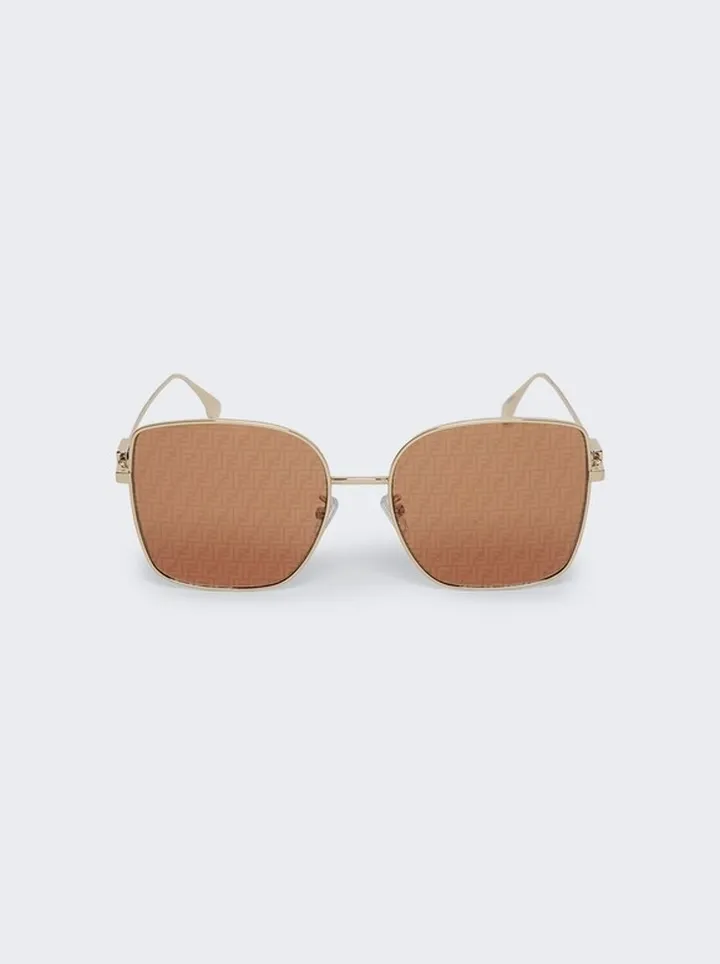Universal Sunglasses Shiny Gold