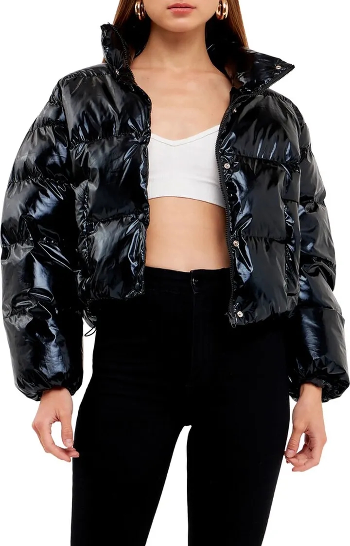 Crop Puffer Jacket
