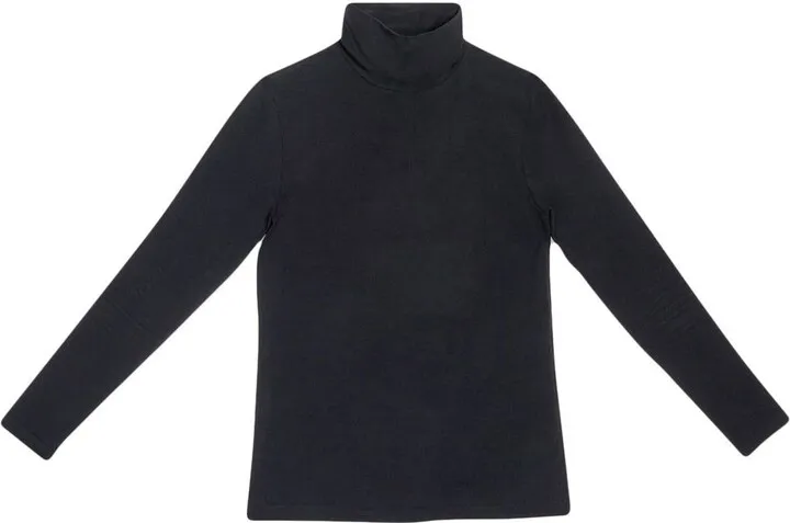 Turtleneck Long-Sleeve Top