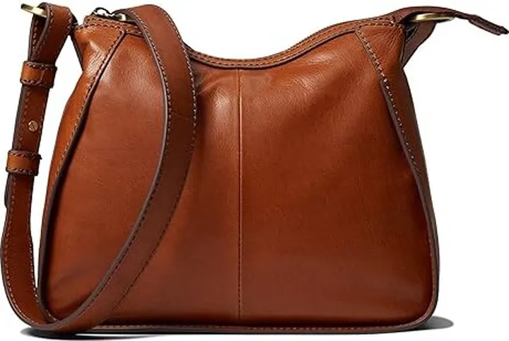 HOBO Bellamy Medium Crossbody (Brandy) Handbags
