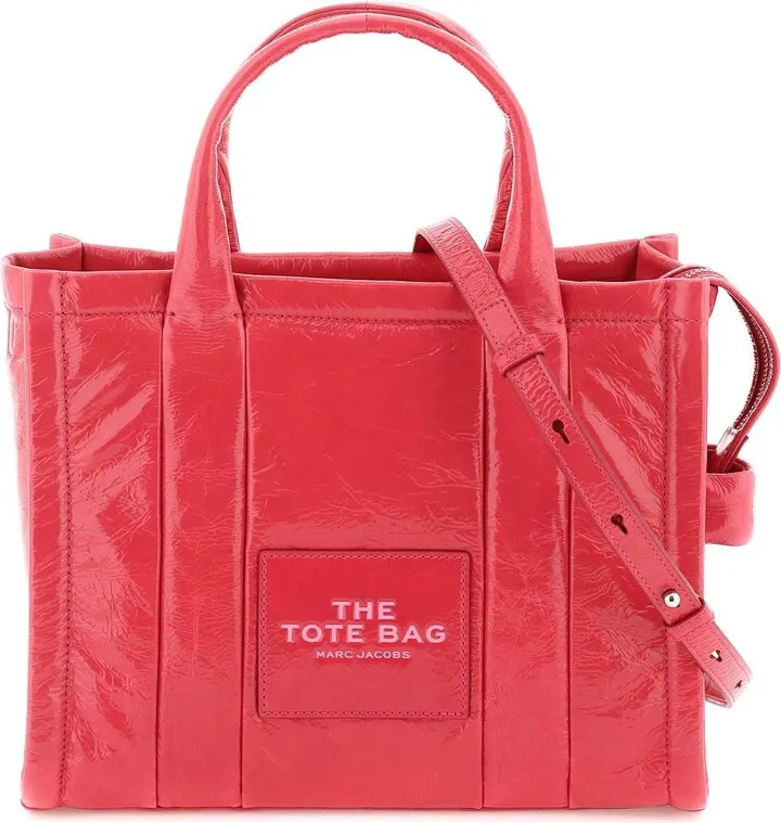 Marc Jacobs 'the Shiny Crinkle Small Tote' Bag