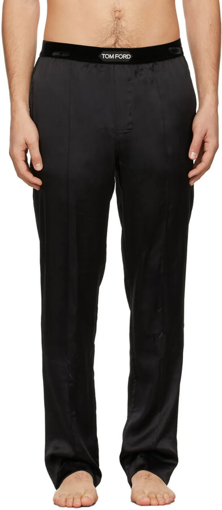 TOM FORD Black Silk Pajama