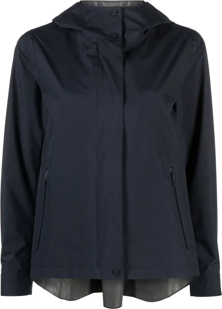 Zip-Fastening Hooded Jacket
