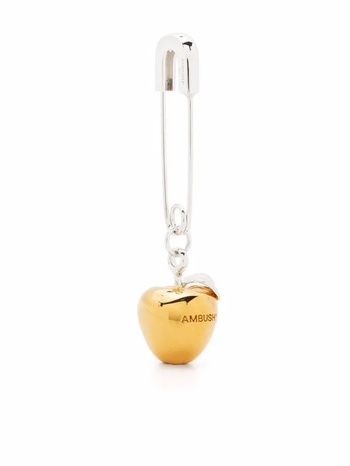 Apple Charm Earring
