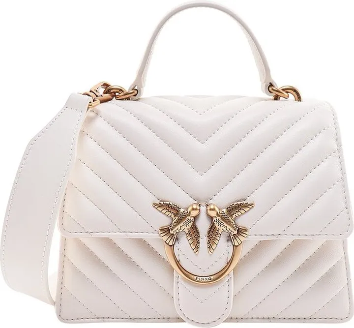 Pinko Logo Plaque Shoulder Bag
