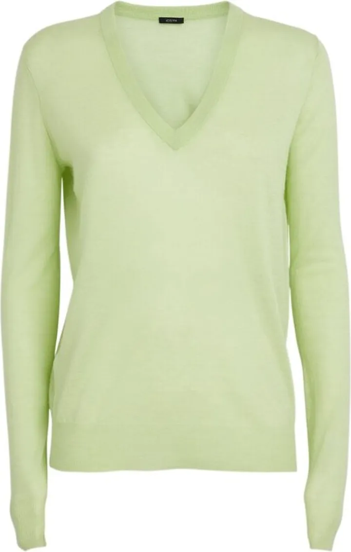 Joseph Cashmere-Cashair V-Neck Sweater