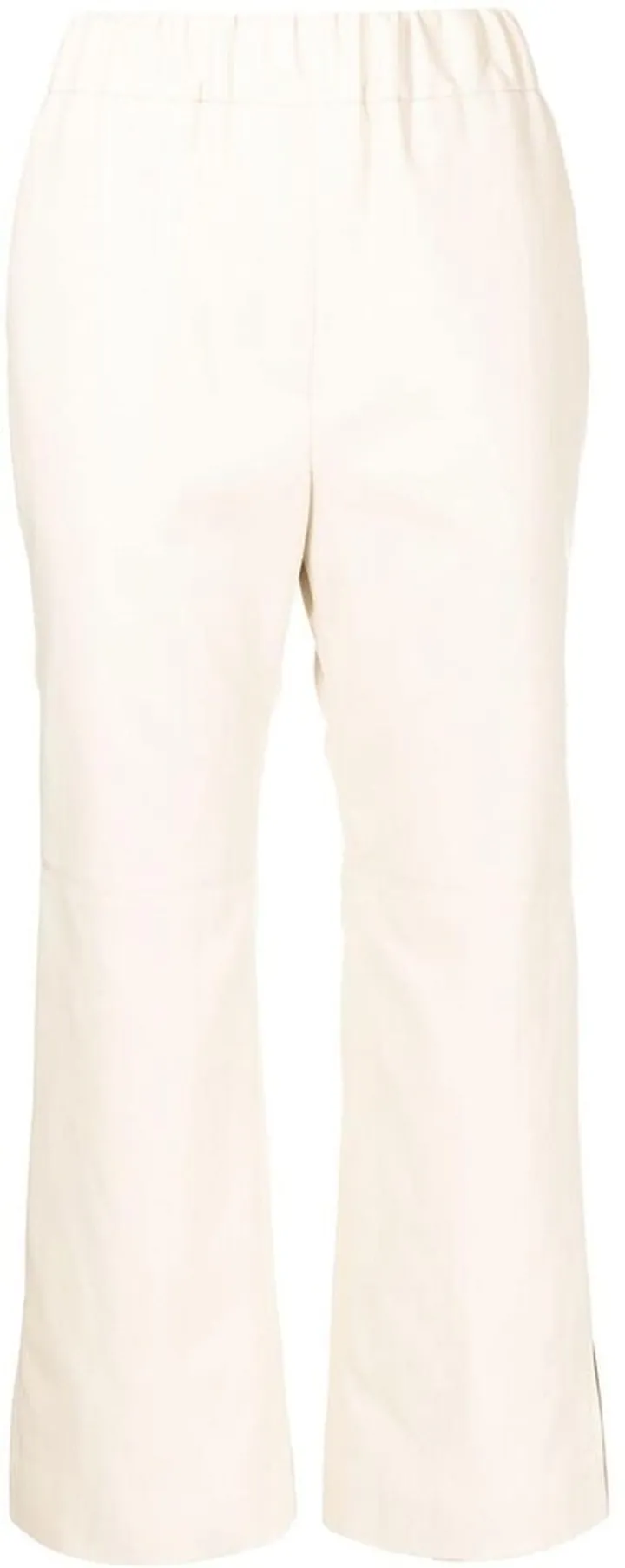 High Waist Cropped Trousers
